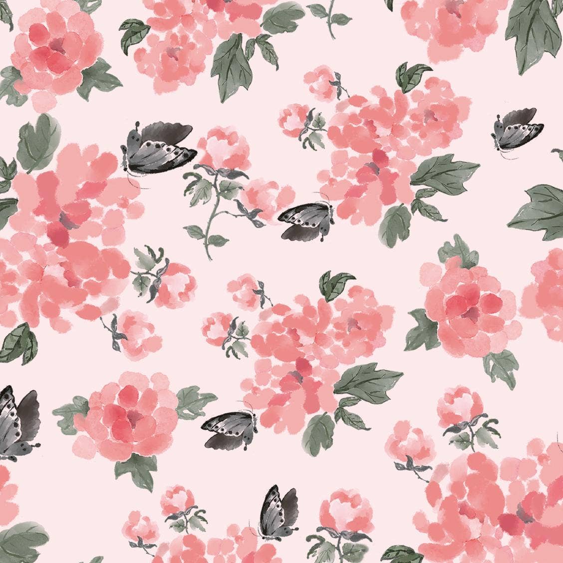 Muslin Quilt Baby & Kids Blanket Pretty in Peony