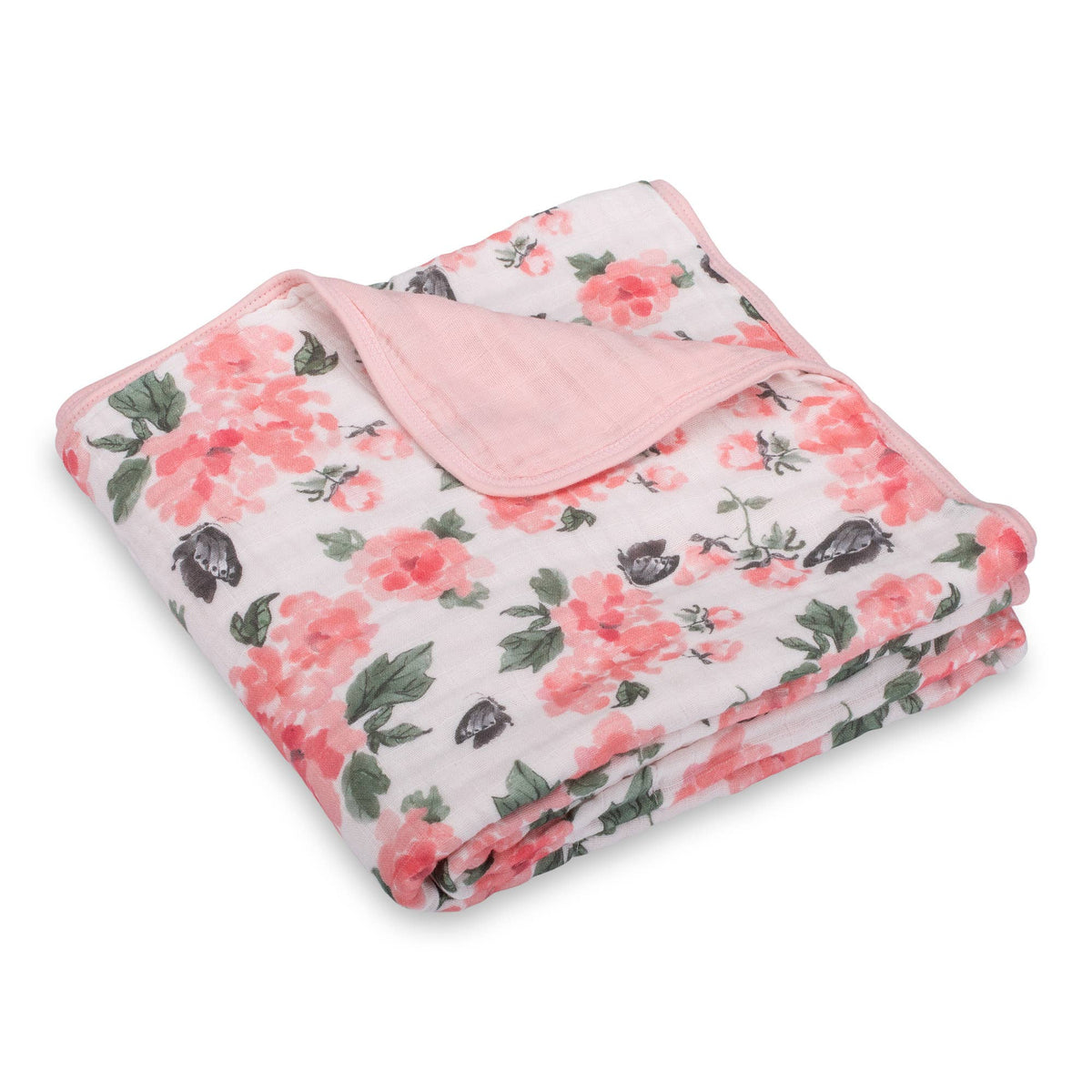 Muslin Quilt Baby & Kids Blanket Pretty in Peony